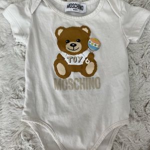 Moschino baby bodysuit 3-6 months
